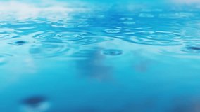 The beautiful ripples spreading across the water surface created by raindrops or water droplets. - Powered by Shutterstock - Get 15% off with code: PIKWIZARD15