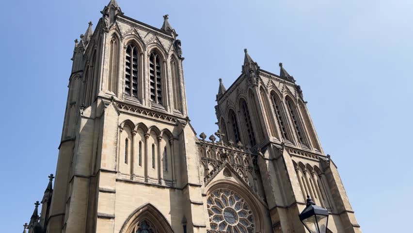 Bristol Cathedral Exterior Front Facade