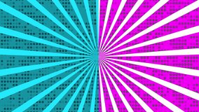 text Bubble Appears On The Redial Retro Comic Background. Comic Book Bubble Animation. Retro Clouds Speech Bubble Animation. Comic Book Pop Arts Motion Animation. - Powered by Shutterstock - Get 15% off with code: PIKWIZARD15