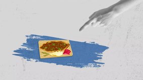 collage art, Turkish food. Stop motion. - Powered by Shutterstock - Get 15% off with code: PIKWIZARD15