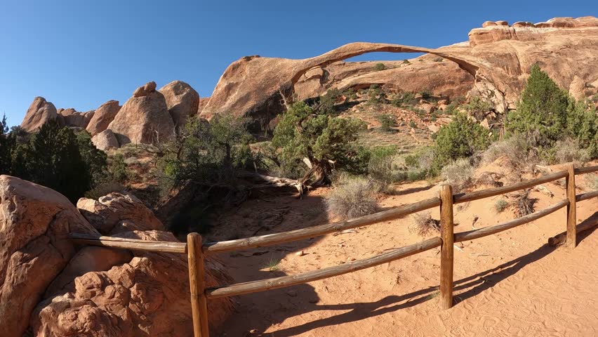 Beautiful landscape of Arches National Park	