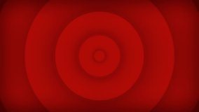 Red Circles 3d animation round copy space backdrop, circular scaling rings layers flow logo place intro background - Powered by Shutterstock - Get 15% off with code: PIKWIZARD15