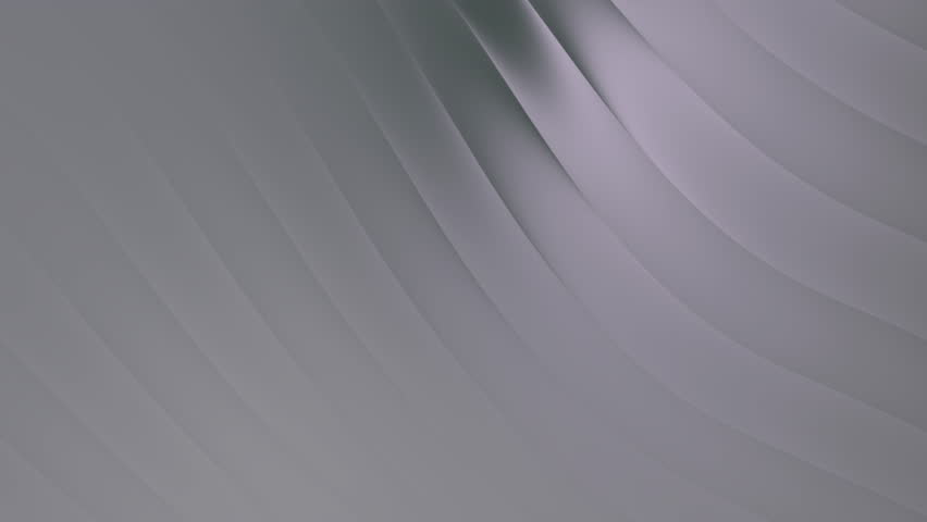 Abstract Gray Lines Flowing Smoothly in 4K Video Footage