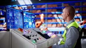 Warehouse Management On Computer. Supplier And Distribution Software - Powered by Shutterstock - Get 15% off with code: PIKWIZARD15