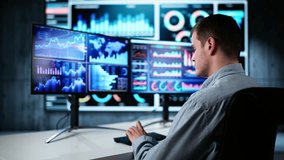 Kpi Business Analytics Data Dashboard. Analyst Using Computer - Powered by Shutterstock - Get 15% off with code: PIKWIZARD15