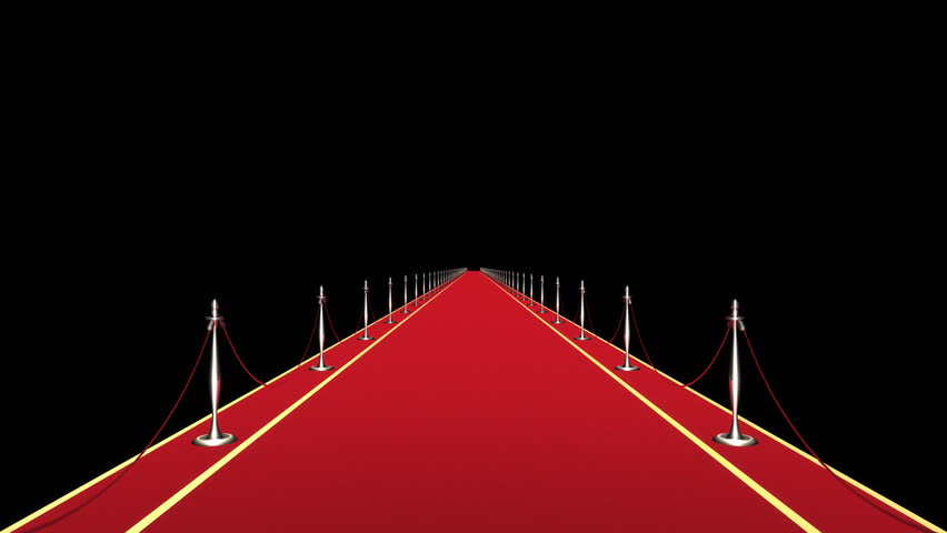 Red carpet,Alpha included,seamless loop