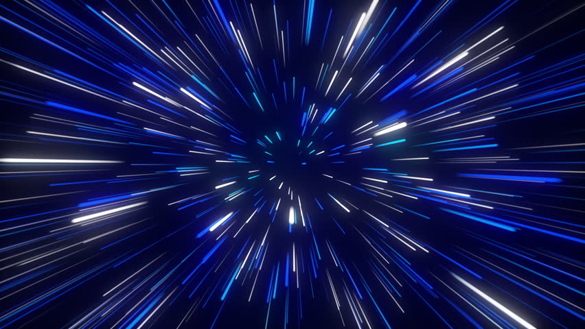 Neon line loop background animation	
