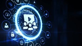 Business, Technology, Internet and network concept. Webinar e-learning. Training concept. - Powered by Shutterstock - Get 15% off with code: PIKWIZARD15