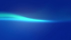 Abstract light, soft wave ray background on blue. Defocused shining curve colorful light leaks, slow motion. Glowing Wave Backdrop, art design - Powered by Shutterstock - Get 15% off with code: PIKWIZARD15