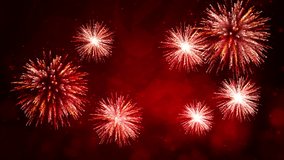 Chinese-themed background decoration for Lunar New Year celebrations, featuring vibrant red and gold oriental patterns, traditional motifs, and symbolic imagery - Powered by Shutterstock - Get 15% off with code: PIKWIZARD15