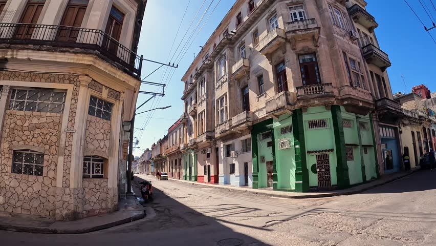 Street Scenes in Central Havana, Cuba