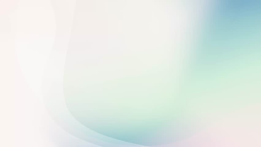 blue pastel color 2D flat Animations loop 4K background abstract art with waves cloth