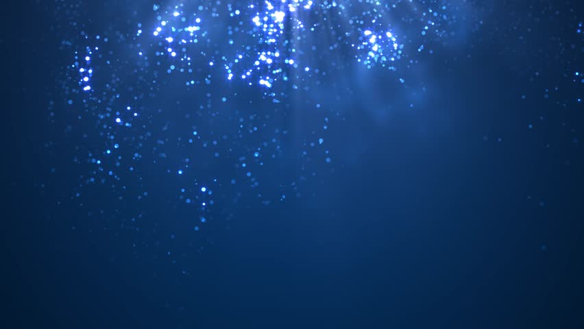 Magic Falling Christmas Sparkling Particles