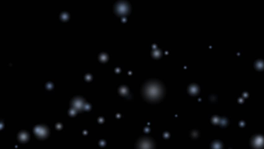 It is an effect video that floats with a fluffy round motif with blur.Because it is transparent background, you can overlap the video.