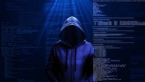 Hacker hoodie Abstract Warning detected System Hacking Attack. Online Security Safety malware program hackers coding virus Cyber attack, breaking malware. Hacked Error System Hack. 3D Illustration - Powered by Shutterstock - Get 15% off with code: PIKWIZARD15