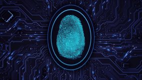 Futuristic digital processing of biometric fingerprint scanner for enhanced security and identity verification cyberspace Biometric Fingerprint Scanning Digital Security and Identity. 3D Illustration - Powered by Shutterstock - Get 15% off with code: PIKWIZARD15