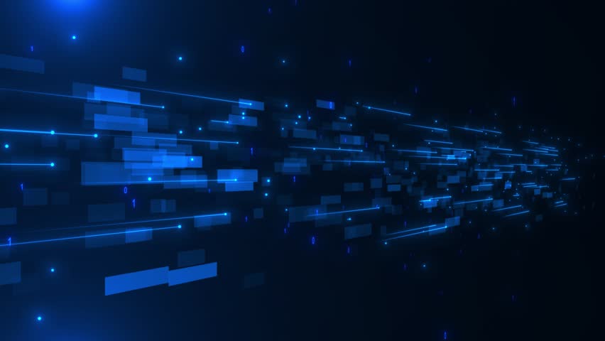 Digital matrix background. AI analysis Futuristic big data information technology concept. steam flow. Virtual neural network. Artificial Intelligence Quantum Computer, big data. 3D Illustration