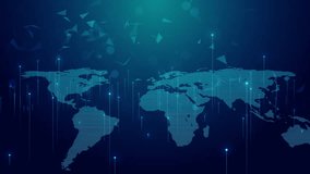 Technology Network Data Connection, Future innovation digital matrix Cyber Security data, Global 5g high speed internet connection Big data analysis process background. cyberspace. 3D Illustration - Powered by Shutterstock - Get 15% off with code: PIKWIZARD15