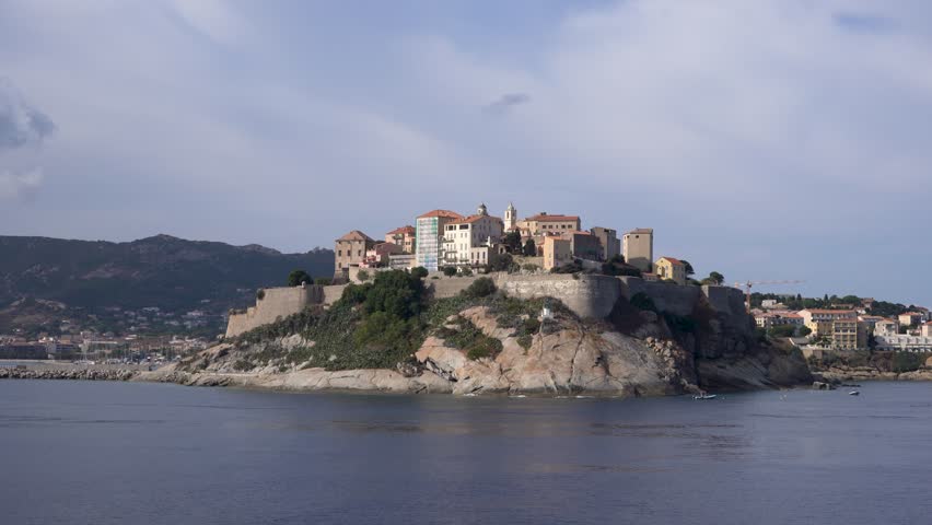 Calvi Citadel from the Sea, Corsica