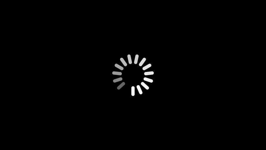 Buffering animation is suitable for use when loading content