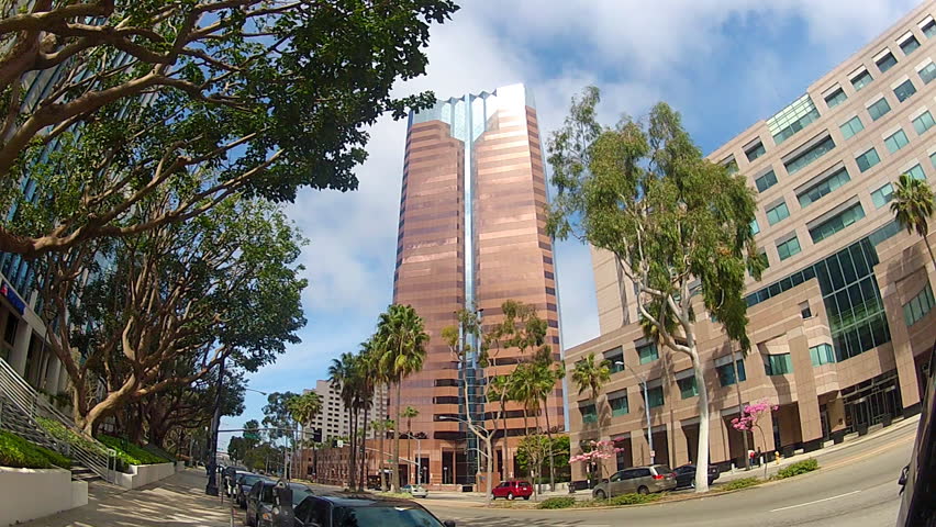 LONG BEACH, CA - APRIL 2, 2013: The lesser known World Trade Center Building