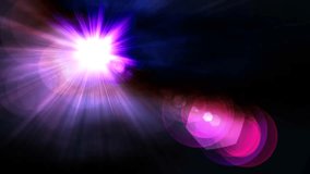 A bright purple light is shining on a dark background. The light is coming from the left side of the - Powered by Shutterstock - Get 15% off with code: PIKWIZARD15