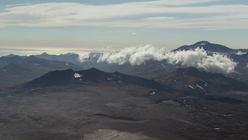 Floating Clouds over the Mountains
