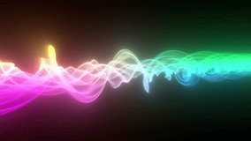 3D MOTION GRAPHIC WAVEFORM BACKGROUND - Powered by Shutterstock - Get 15% off with code: PIKWIZARD15