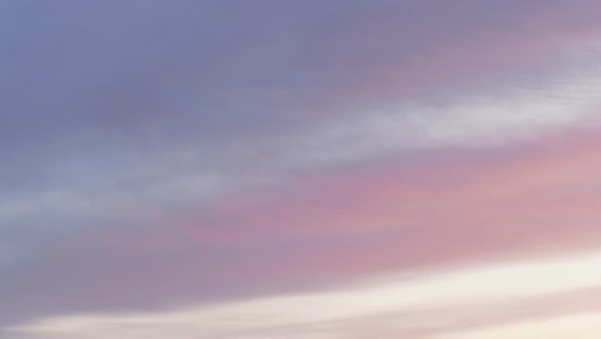 Moving eautiful clouds at dawn 
