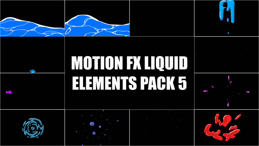 Motion Fx Liquid Elements Pack