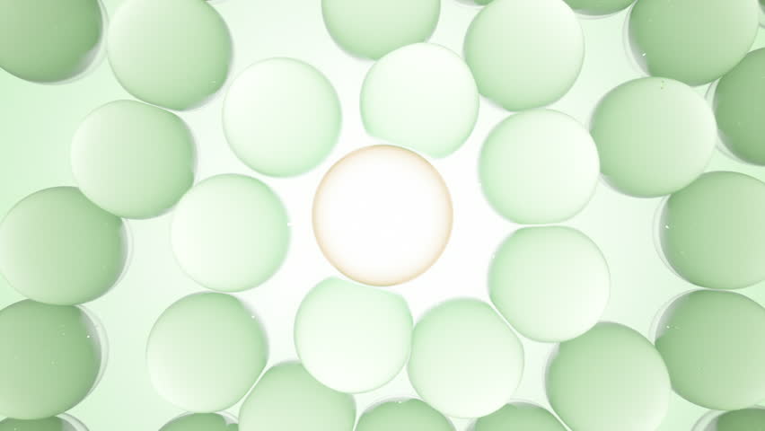 Skin cells healing and recovery process. Natural components reducing Inflammation and restoring balance. Anti inflammatory cosmetics neutralizing inflamed cell. Essence or cream for cellular repair