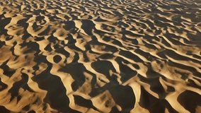 Aerial top view on sand dunes in Sahara desert, Africa, 4k - Powered by Shutterstock - Get 15% off with code: PIKWIZARD15