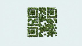 Green Trees shaped like QR code with the green forest. Technology ,Business and Nature Concept. - Powered by Shutterstock - Get 15% off with code: PIKWIZARD15