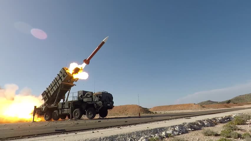 Patriot Missile System Test in Greece