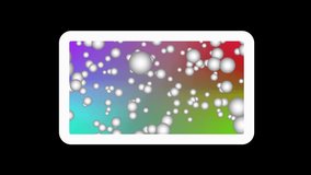 Color Drops Floating in Water On Colorful Underground With Painting Bubbles . Shot And Bubbles 4K Video Footage  - Powered by Shutterstock - Get 15% off with code: PIKWIZARD15