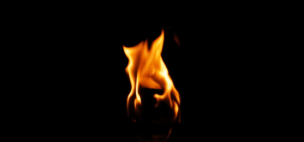 Realistic Torch Fire Element with Alpha Matte – Flame VFX