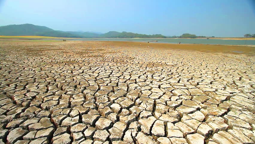 dry-ground-caused-by-drought-stock-footage-video-100-royalty-free