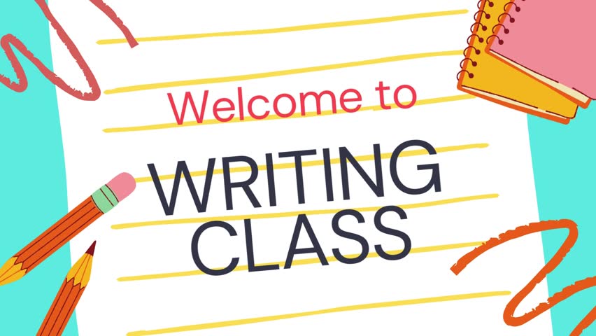 Colorful Creations Welcome to Writing Class Intro Video.