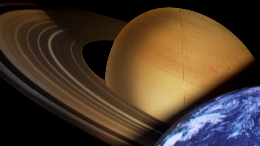 A Comparison Between Saturn and Earth Exploring Their Unique Celestial Features and Beauty