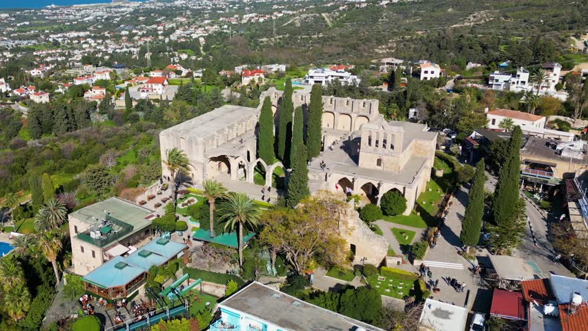 Bellapais Abbey is the ruin of a monastery built by Canons Regular in the 13th century on the northern side of the small village of Bellapais, now in Turkish-controlled Northern Cyprus.