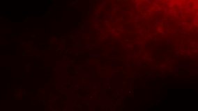 Abstract Red Nebula Background. A captivating cosmic-inspired design featuring a deep red nebula-like texture with scattered glowing particles. 4K Video - Powered by Shutterstock - Get 15% off with code: PIKWIZARD15