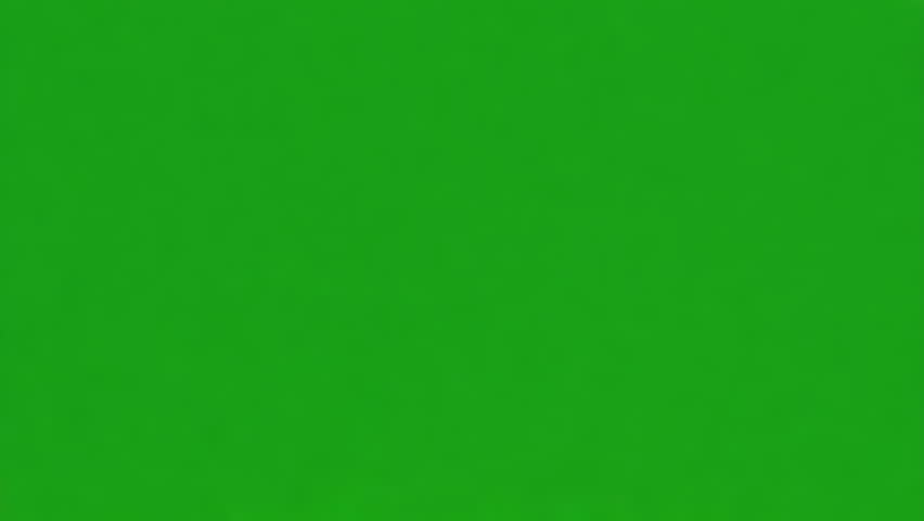 Red bright fire flames dance against isolated green screen background. Orange yellow fireflames burning. Hot dynamic heat. Chroma key backdrop. Fiery stripe frame on edg overlay.