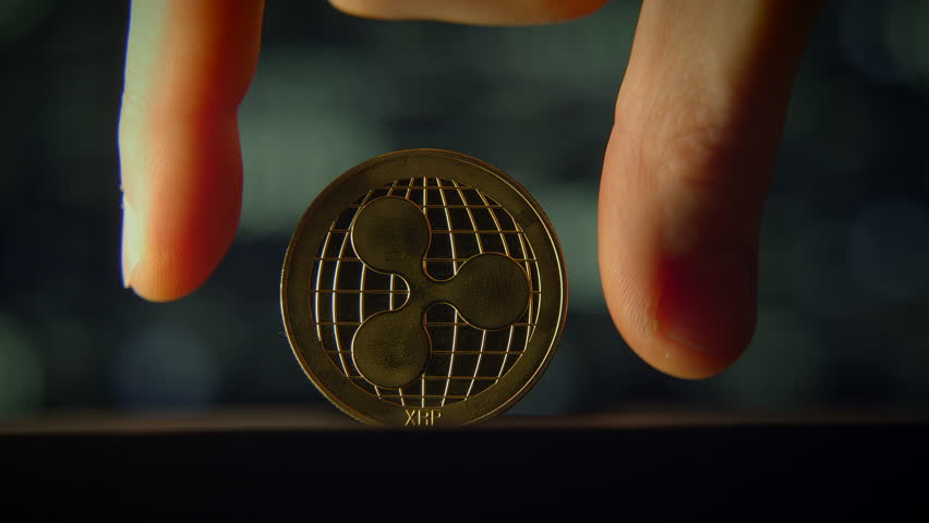 Ripple Coin displayed on a digital background showcasing its significance in finance
