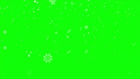 Realistic Falling Snow Green Screen Video Animation. Snowflake Green Screen Video Animation - Powered by Shutterstock - Get 15% off with code: PIKWIZARD15
