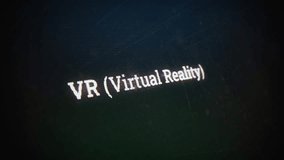 VR (Virtual Reality) on digital screen message on computer screens - Powered by Shutterstock - Get 15% off with code: PIKWIZARD15