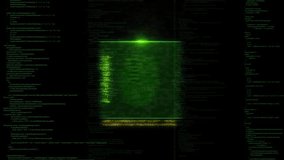 Finger scan circuit board Id authorization check. Verification Identity scanner. Electronic Scanning Technology Binary Code. finger print fingerprint lock secure security , biometric. 3D Illustration - Powered by Shutterstock - Get 15% off with code: PIKWIZARD15