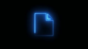 Neon file documents uploading icon , glowing Neon file documents icon, abstract, account, background, business, button, check, checklist, concept, data, database, design, document, file, finance, flat - Powered by Shutterstock - Get 15% off with code: PIKWIZARD15