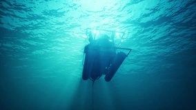 Submarine explorer dives into the depths - Powered by Shutterstock - Get 15% off with code: PIKWIZARD15