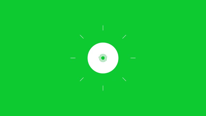 Ellipse Shape Animation Overlay abstract motion graphic design elements, 2d animation of geometric shapes motion graphic animated video on green screen background.