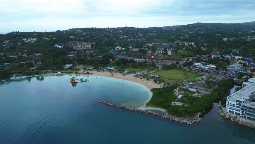 Beautifull view of Montego Bay in Jamaica